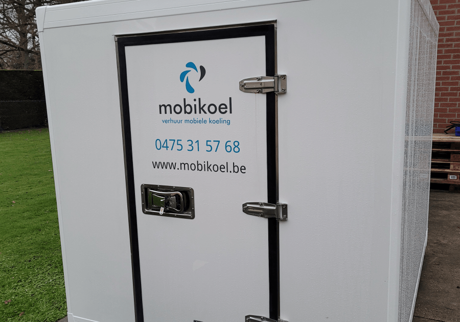 Koelcelunit 9m³, Koelcelunit 10m³, enkele deur,